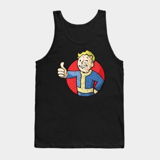 Distressed Vault boy Tank Top